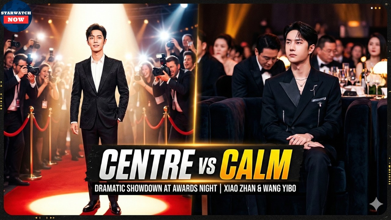 When Xiao Zhan Stands in the Spotlight and Wang Yibo Steps Back – What This Moment Really Reveals