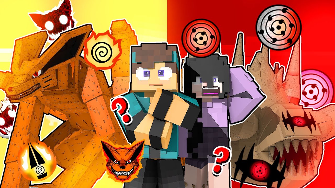 MINECRAFT...MAS BIJUU DO BEM OU BIJUU DO MAL, QUAL VC ESCOLHE?