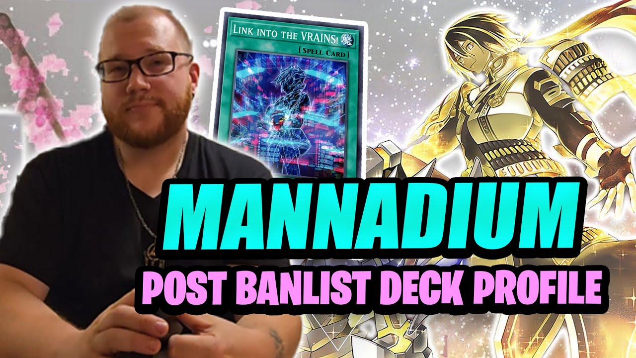 Updated Yugioh Post Banlist Mannadium Deck Profile w/ Link into Vrains (September 2024)