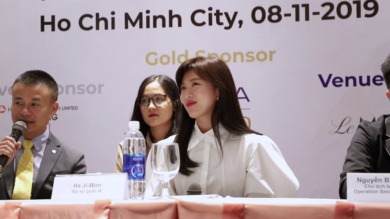 하지원 Ha Ji Won 河智苑 Operation Smile Vietnam 20191108