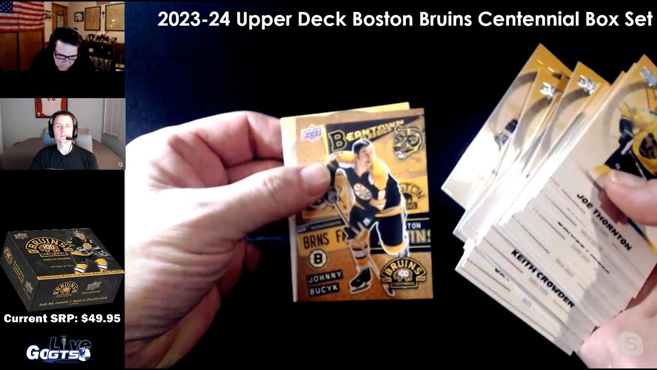 Box Break | 2023-24 Upper Deck Boston Bruins Centennial Box Set