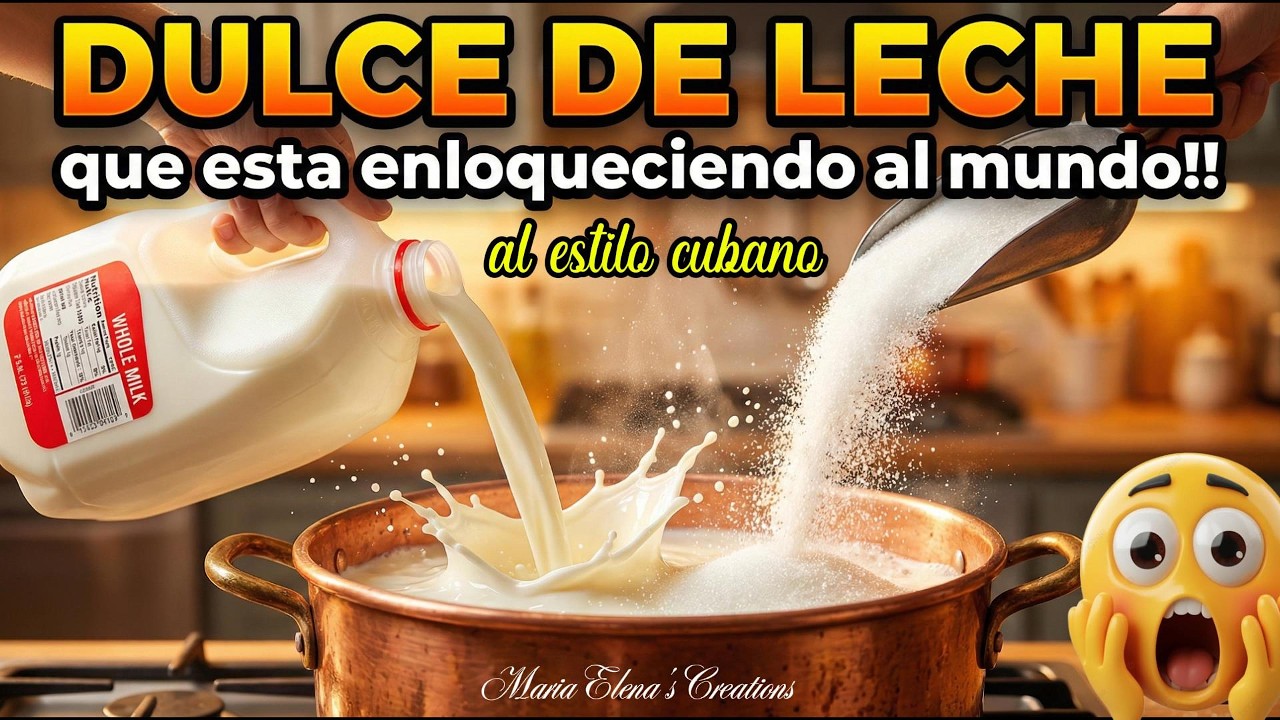 Dulce de Leche al estilo Cubano!!