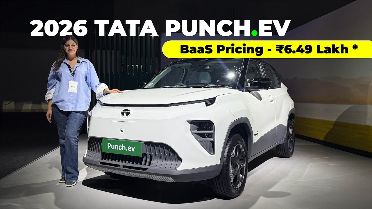 2026 TATA Punch EV: 468 km Range | 6.5 Lakh with BaaS