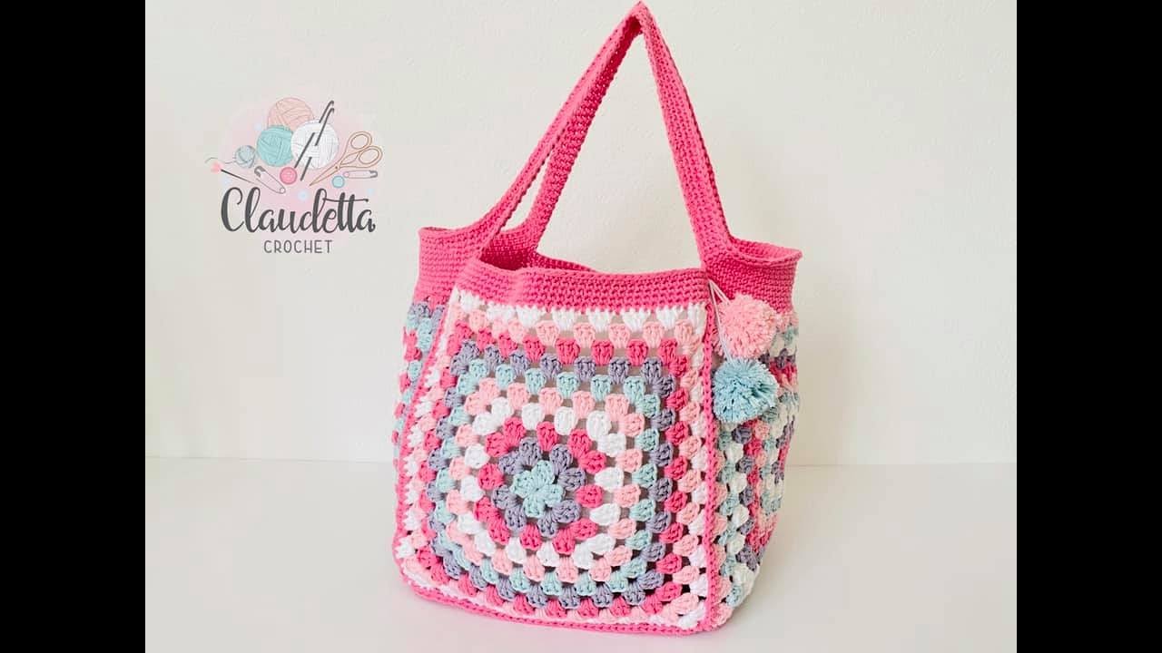 EINFACHE Granny Tasche Pastelli häkeln TEIL 2