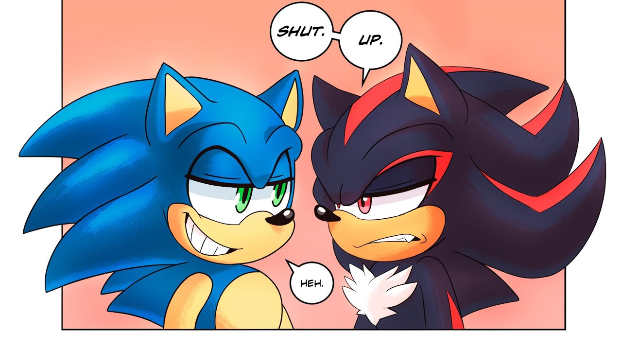 Sonic Annoying Shadow — сборник комиксов Sonic Comic Dub