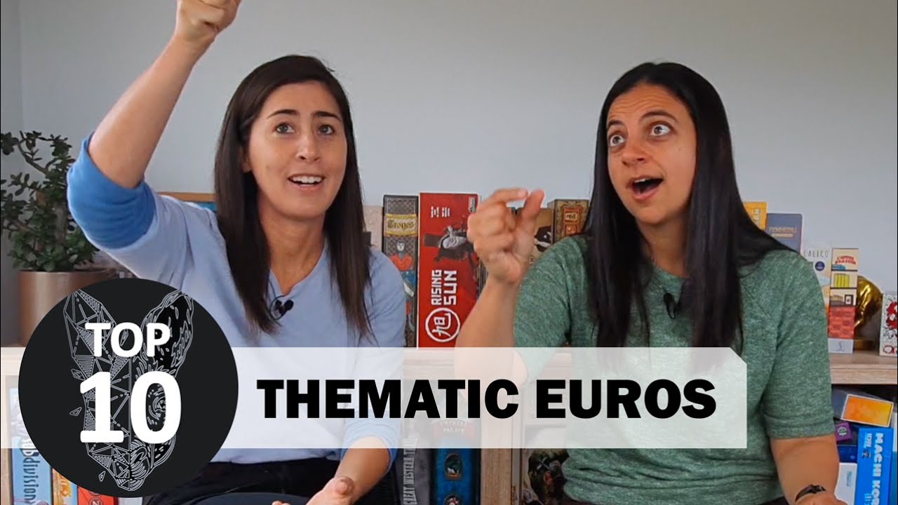 Top 10 Thematic Euros (euro style board games)