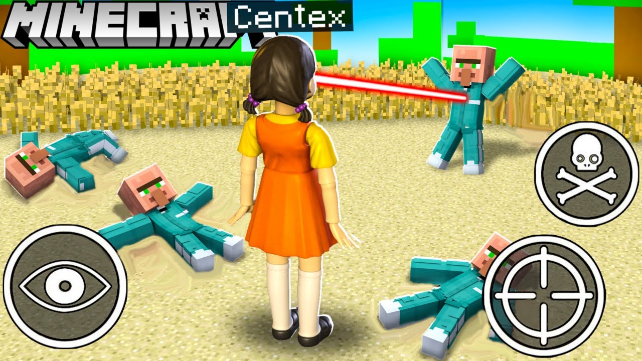 SQUID GAME als PUPPE SPIELEN in Minecraft!