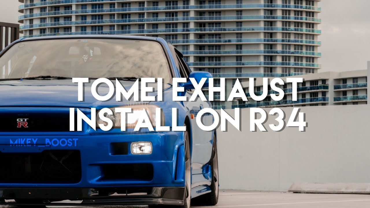 Tomei ExPreme Ti Catback on Skyline R34 GTT RB25