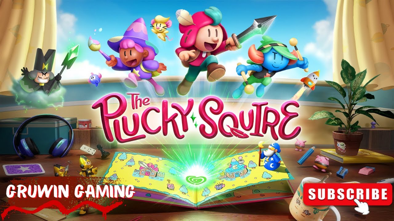 The Plucky Squire - Platinum Walktrough | Trophy Guide | (Chapters 1, 2 & 3)