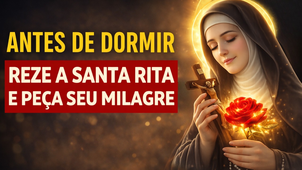 SANTA RITA MIM AJUDA NESSA CAUSA IMPOSSÍVEL – ORAÇÃO PODEROSA QUE TRAZ MILAGRES REZE NESSA NOITE
