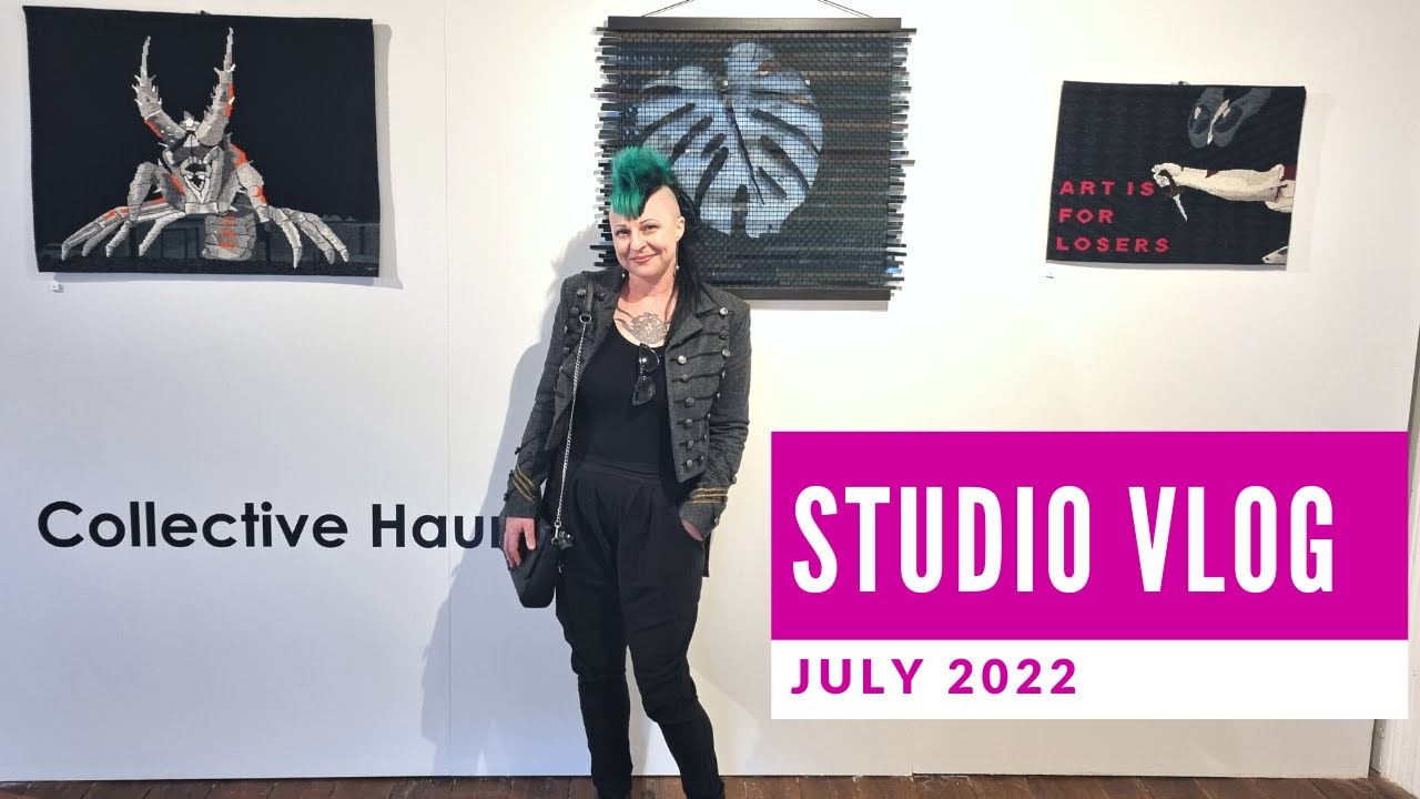 🕸️ STUDIO VLOG JULY 2022 🕸️ - exhibitions, Beer & BBQ Festival, SALA exhibition at Hahndorf Academy