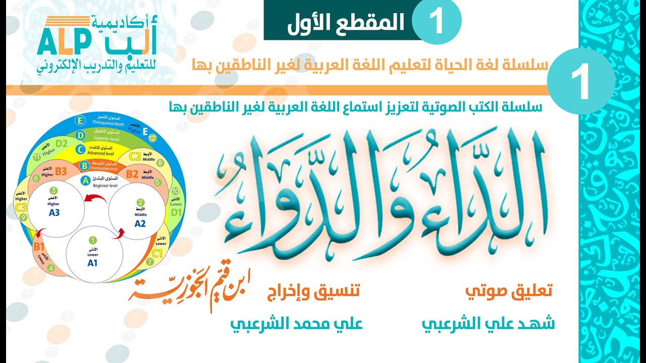 الكتاب الصوتي ( الداء والدواء ) المقطع الأول (1) استمع بارتياح audiobook
