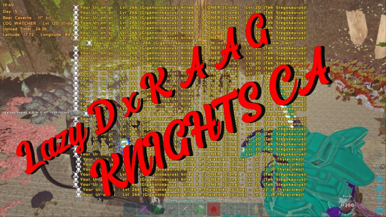 Lazy D x K A A G #KNIGHTS CA | DIAMOND 1 EDITION | #vikings #lords #matrix #smalltribes #ark