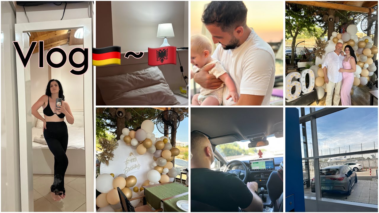 Erdhëm në 🇦🇱/ditëlindje surprizë//emocione🥹/dolëm në gazetë?🤣Pushime në Ksamil🏖️