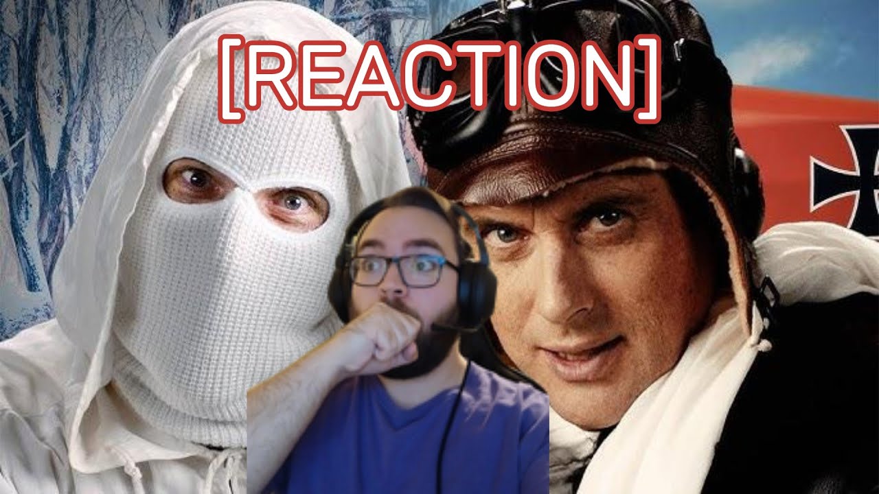 Red Baron vs White Death Reaction [Epic Rap Battles of History]
