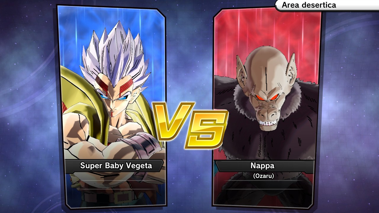 Xenoverse 2 - Requested match (PC): Super Baby Vegeta 1 vs Nappa Ozaru