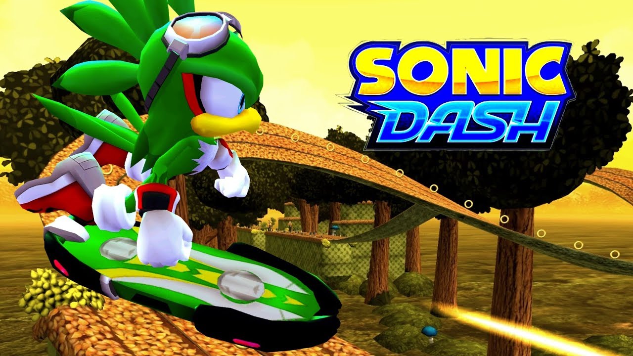 Sonic Dash -  JET THE HAWK long gameplay (HD, Widescreen)