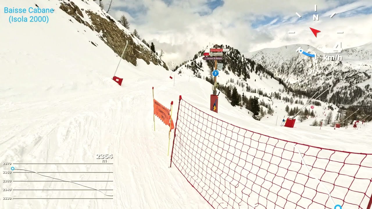 Isola 2000 - Baisse Cabane 🔵 (02.04.2025)
