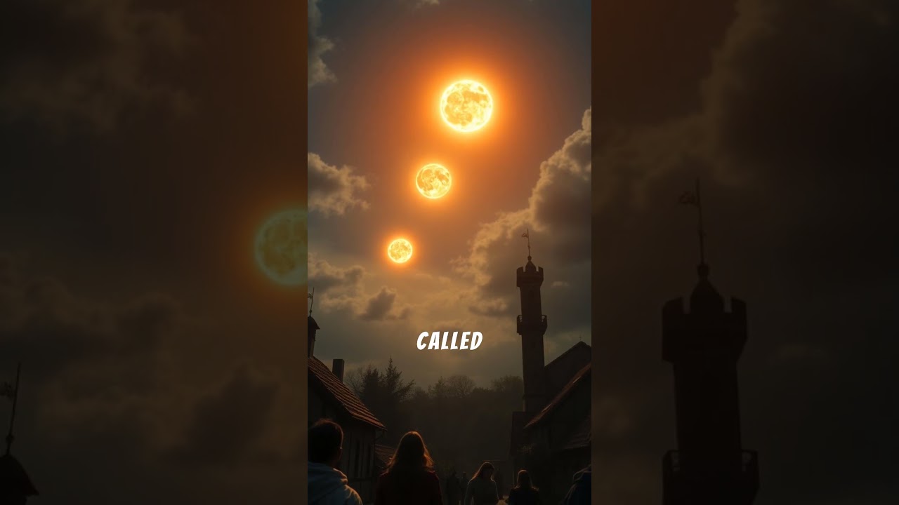 Sun Dog Phenomenon in 1533 #sundog #sun #phenomenon #history #facts #historyshorts #realstory