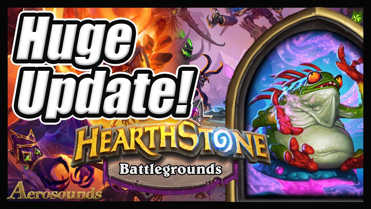 Huge Battlegrounds Update! New Murloc Hero and Balance Changes