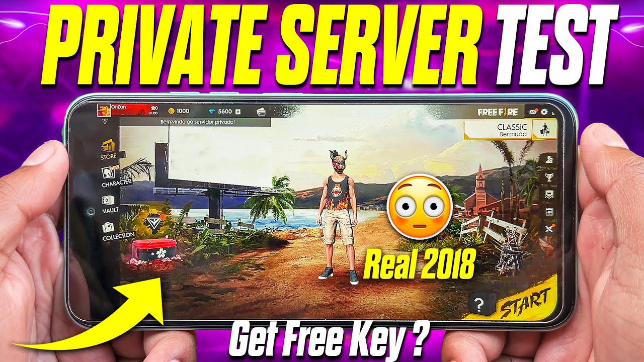 I Tested Free Fire Private Server 2018 Version 😱