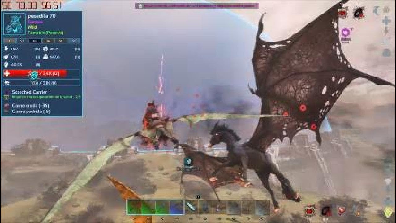 ARK ASCENCED /  Cueva y Pegasoo!!!
