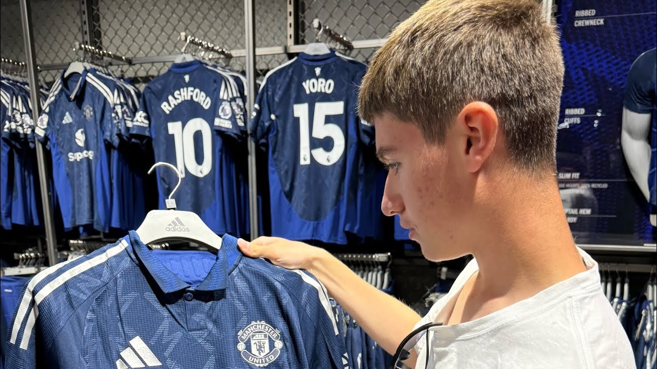 Man Utd Megastore Tour - NEW 24/25 Home & Away Kits.