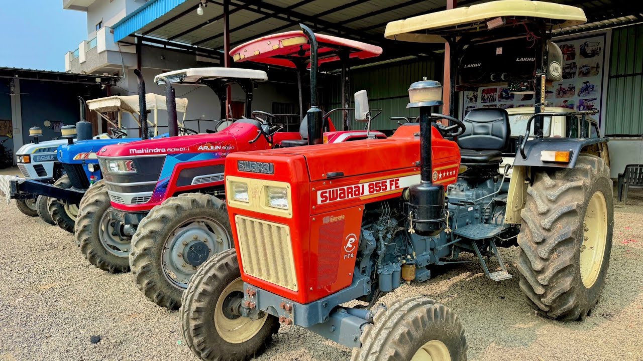 Vibration Test My All Tractors | New Holland 3630 | Swaraj 855 Fe | Mahindra Arjun NOVO 605 | Eicher