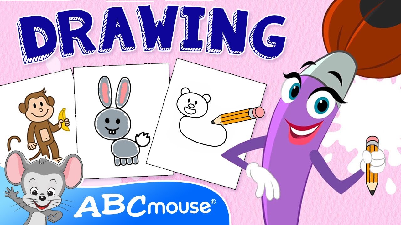 🎨 Let’s Draw with Violet! ✏️ | 60 Minutes of Art & Creative Fun for Kids | ABCmouse