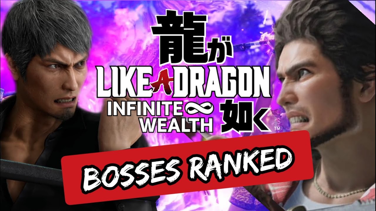 Ranking Every Boss in Like a Dragon Infinite Wealth Tier List