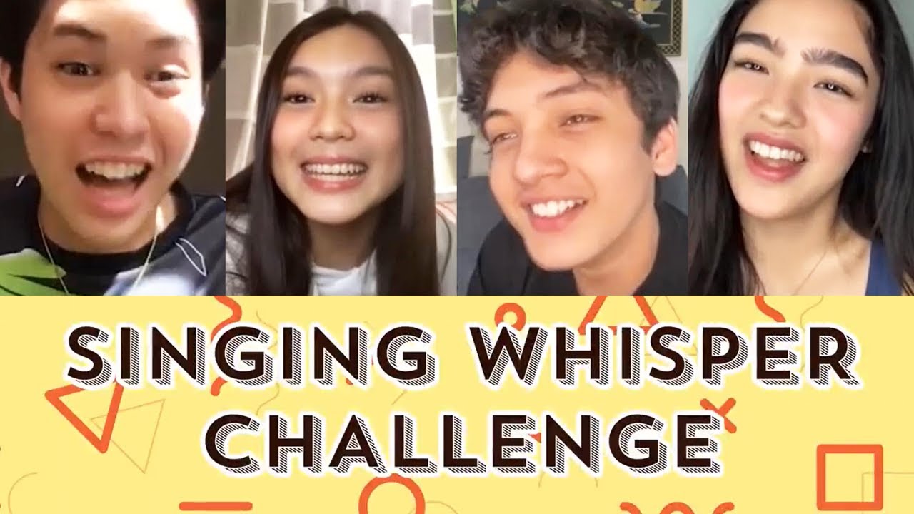 SINGING WHISPER CHALLENGE | The Gold Squad