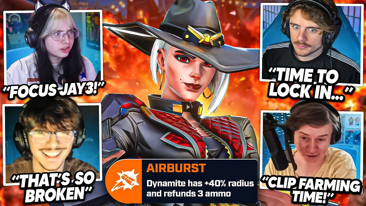 I Used The Most BROKEN Perks Against Streamers in Overwatch 2...
