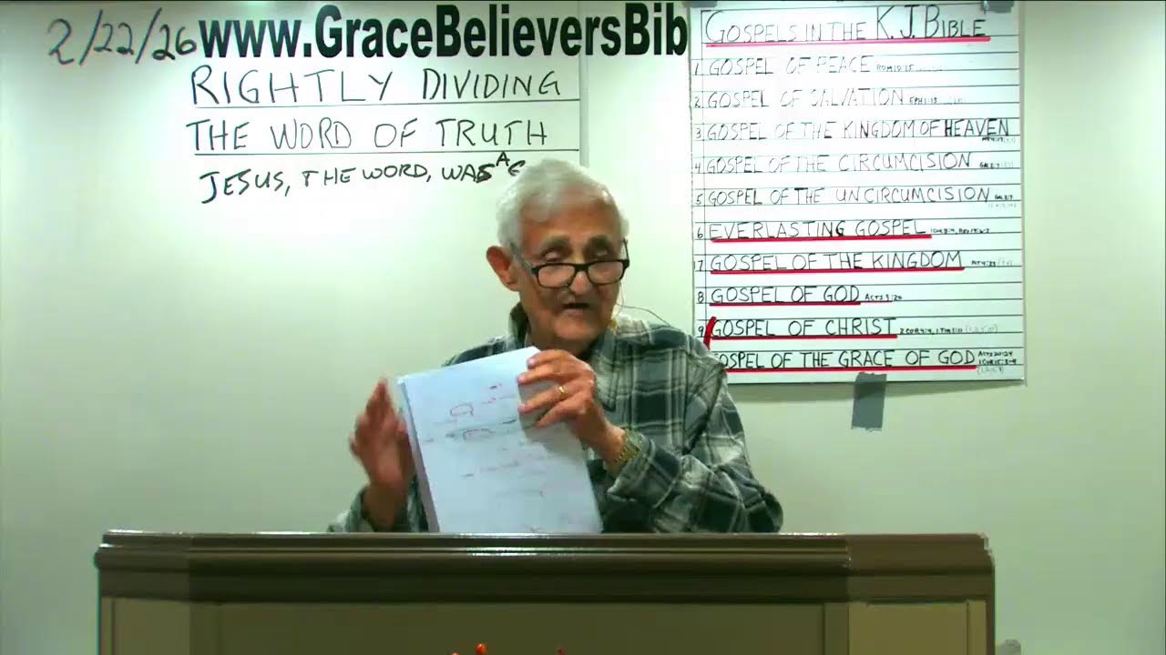 Grace Believers Bible Study Church with Pastor Byron Wiggins, 