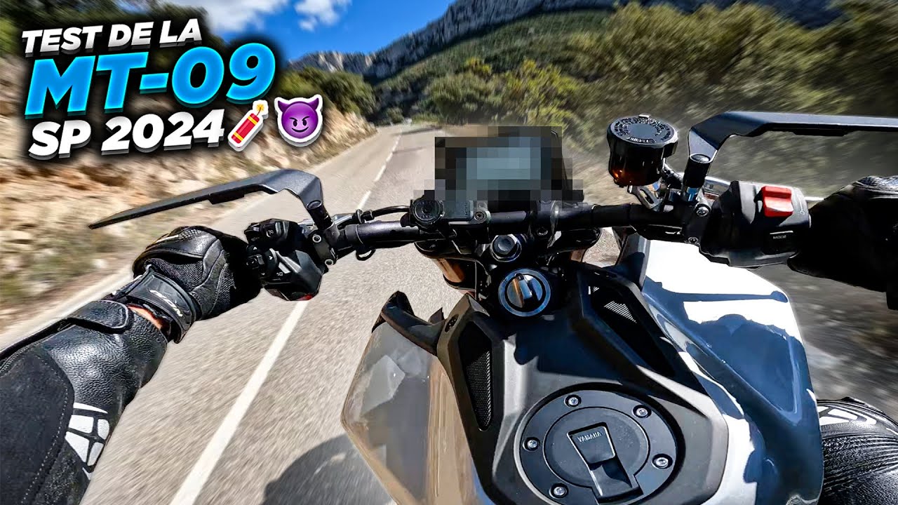 TEST DE LA MT-09 SP 2024 AKRA 🧨😈