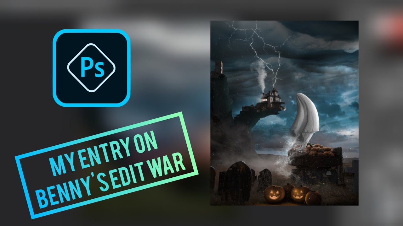 My entry on Benny's edit war - Halloween season  #bennyproductions
