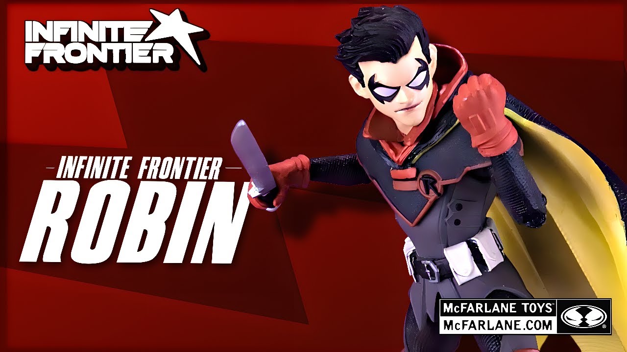 McFarlane Toys DC Multiverse Justice League Infinite Frontier Robin Figure @TheReviewSpot