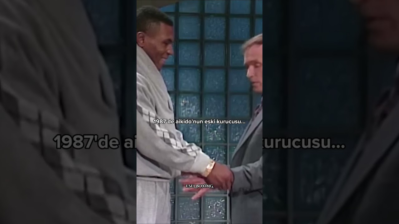 Mike Tyson Aikido'yu &Ccedil;&uuml;r&uuml;t&uuml;yor 😅 #miketyson #aikido #shorts