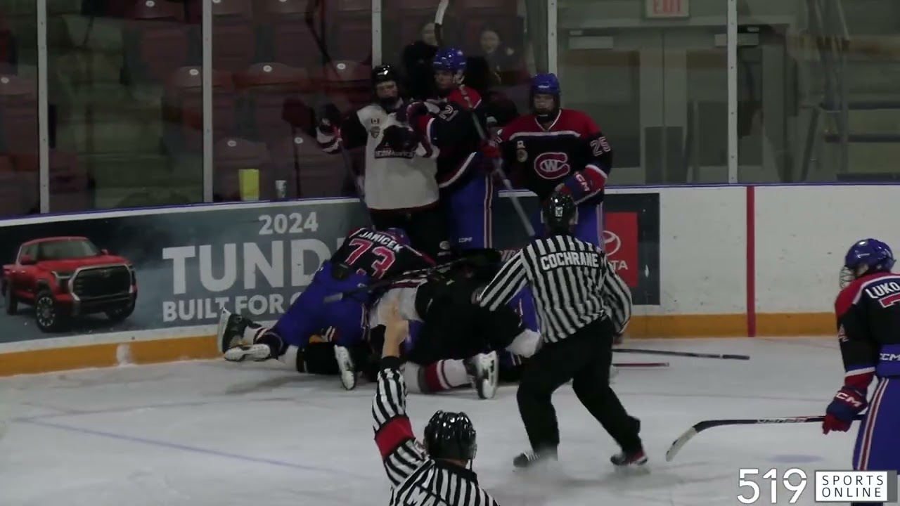 GOJHL - Welland Jr. Canadians vs Cambridge RedHawks
