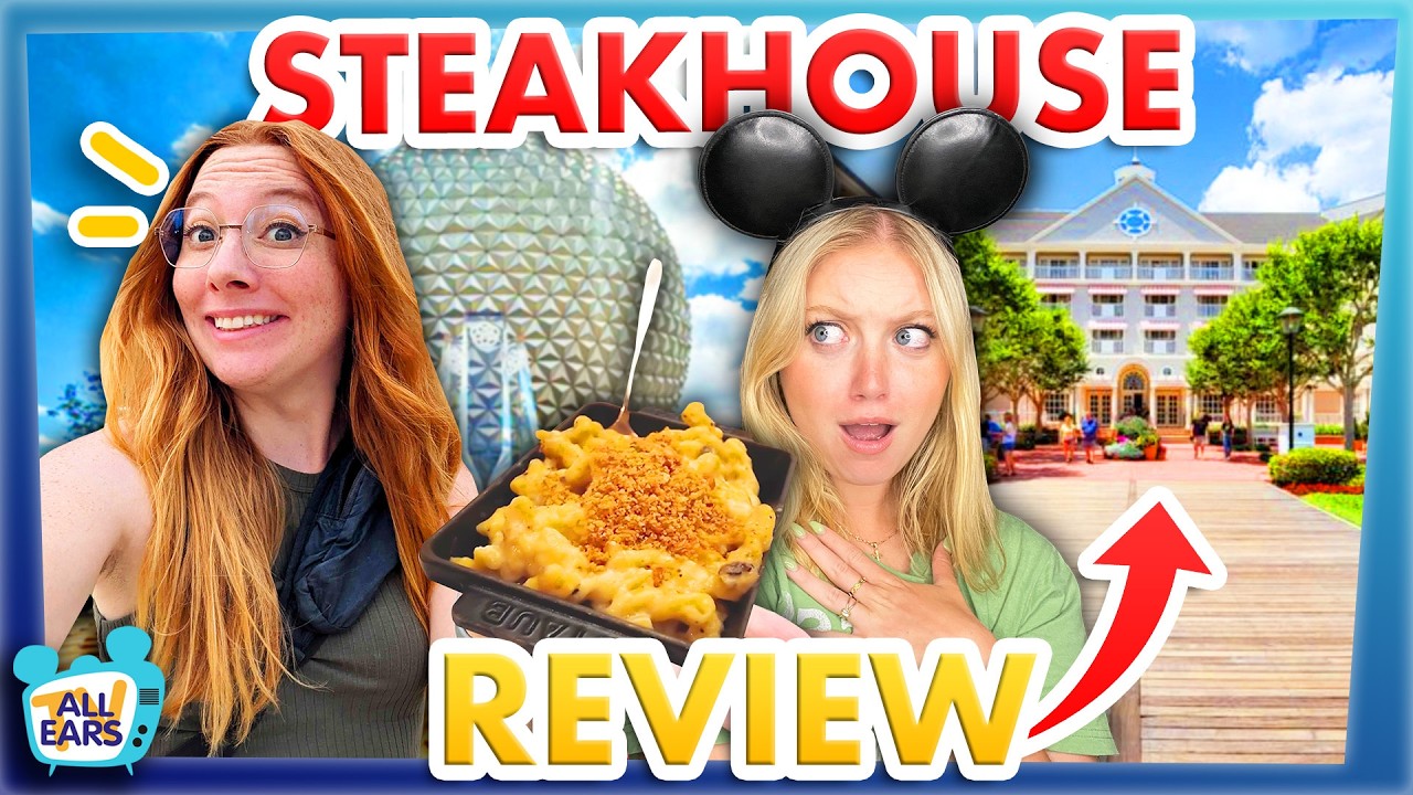I'm Eating at EVERY Restaurant in Disney World -- Yachtsman Steakhouse Review