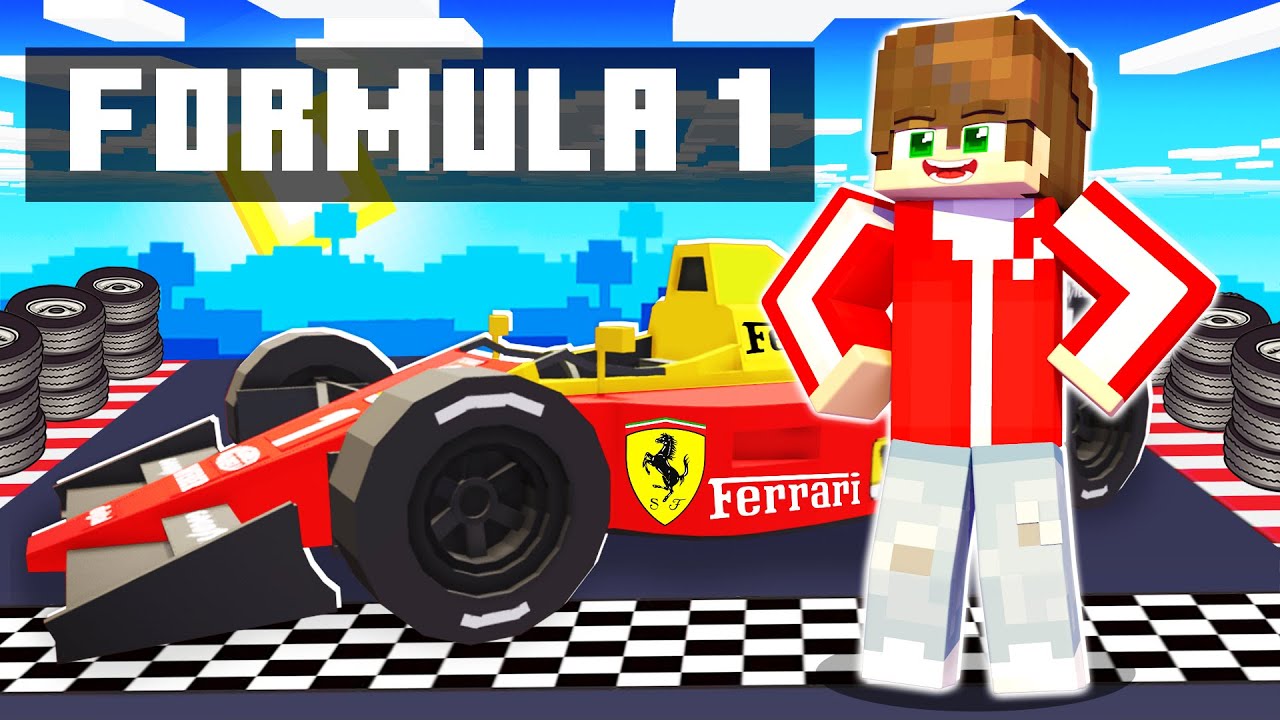 FORMULA 1 &sigma;&tau;&omicron; MINECRAFT;!