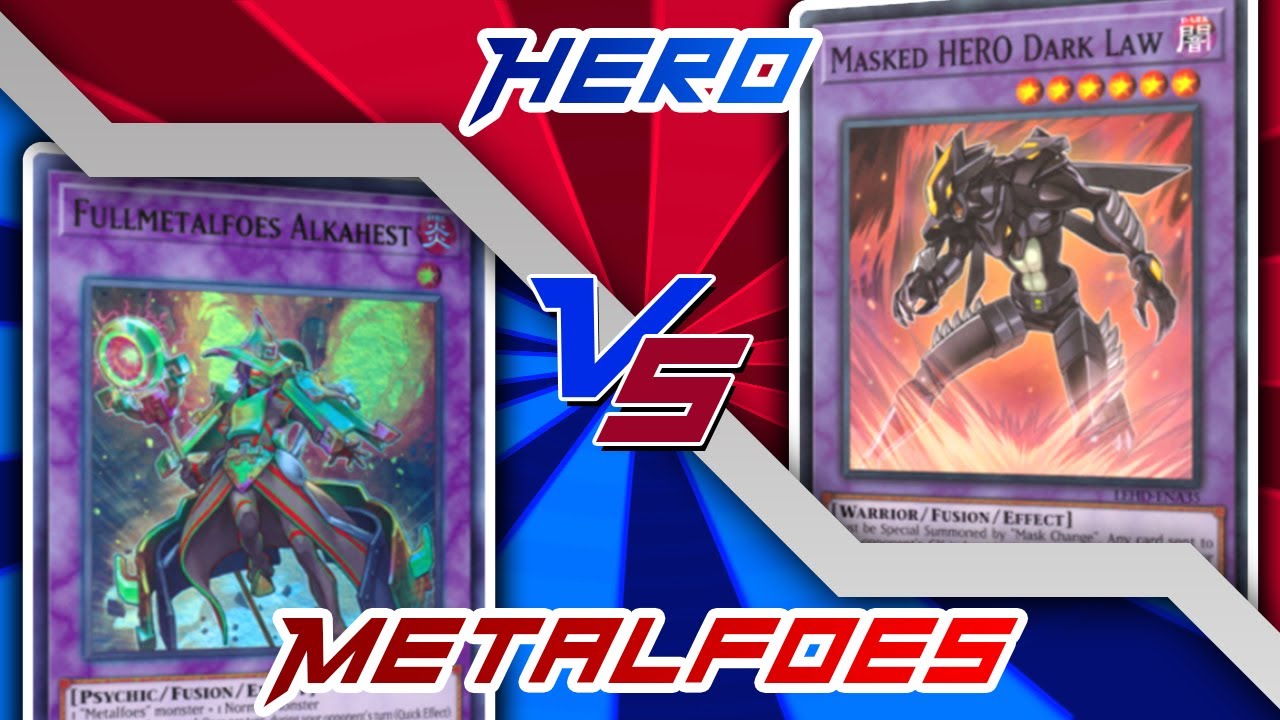 Yu-Gi-Oh! Duelo Singular - Metalfoes vs HERO