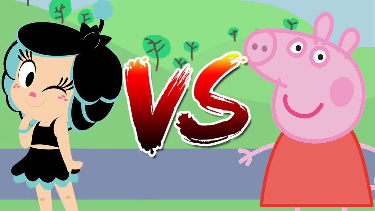 M.U.G.E.N. BATTLES | Hanazuki vs Peppa Pig | Hanazuki: Full of Treasures vs Peppa Pig