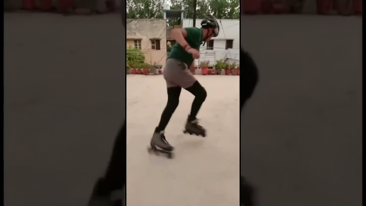 Drills of rollball at home 👍👍👍 #skate #skater #skating #shorts #rollball