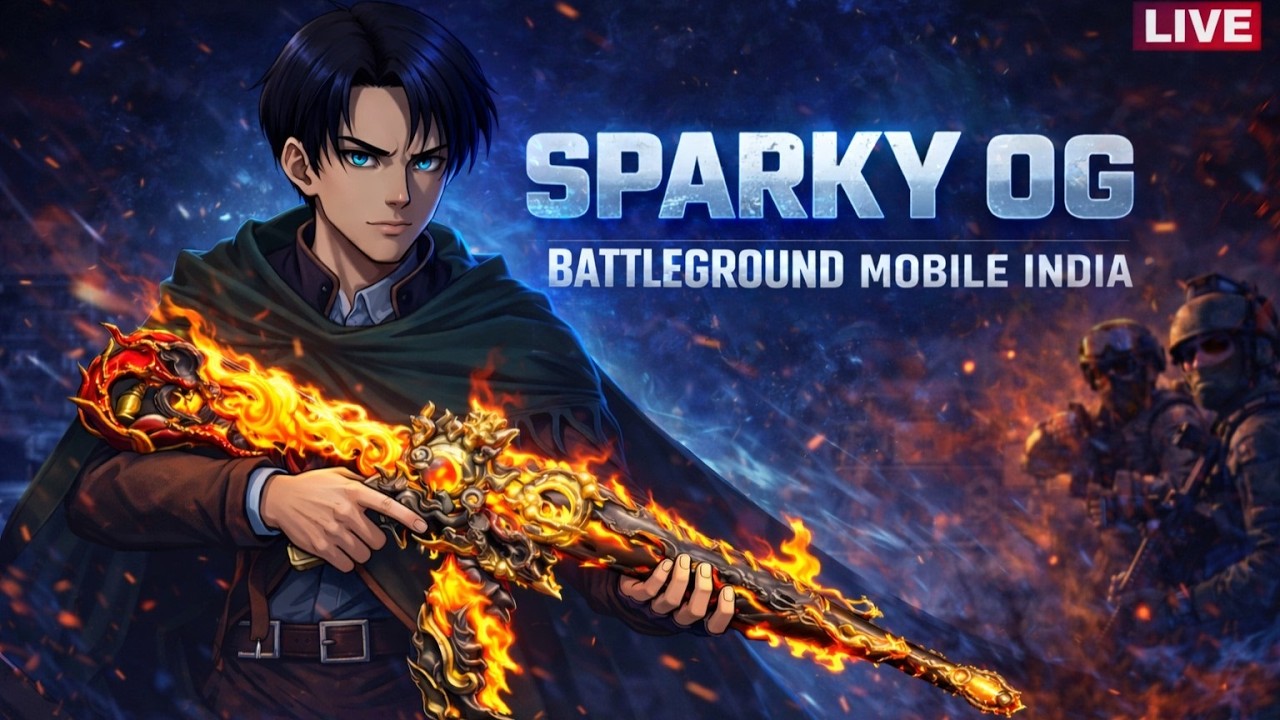 BGMI Live with SparkyOG🚀  Classic Mode NEW FIRE M416 UPDATE| SparkyOG
