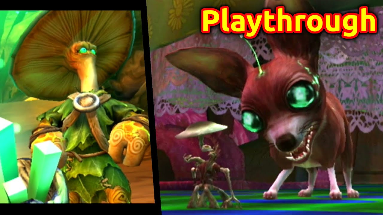 Mushroom Men: The Spore Wars (Wii) Playthrough / Longplay - No Commentary (1080p) Gameplay