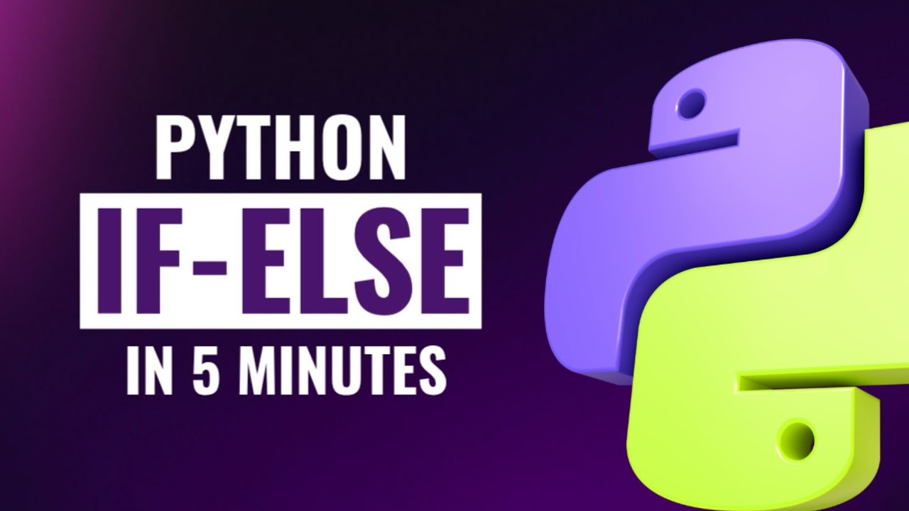 Learn Python If Else Statements in 5 Minutes | Python Tutorial for Beginners