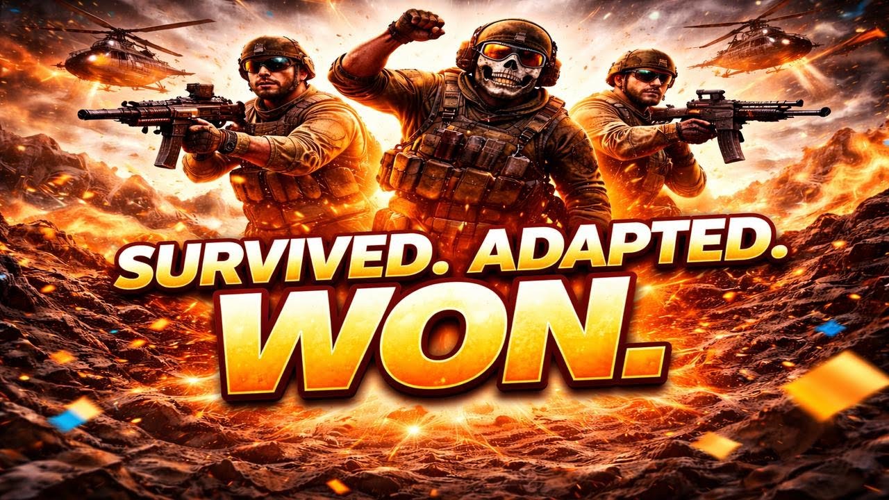 SURVIVED. ADAPTED. WON.