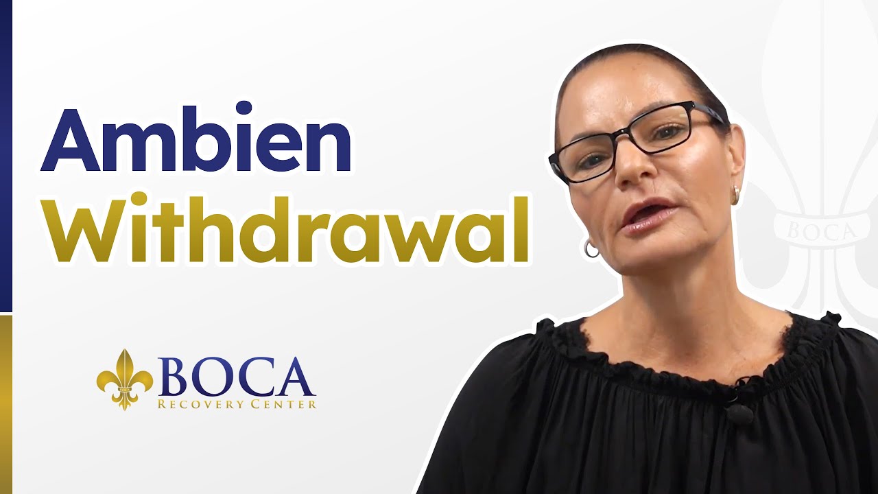 Ambien Withdrawal