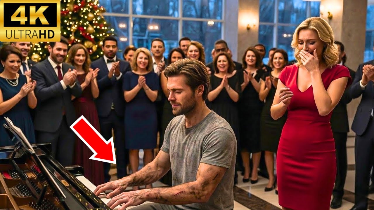 Single Dad Played a Piano Melody With Dirty Hands, And It Made The CEO Cry