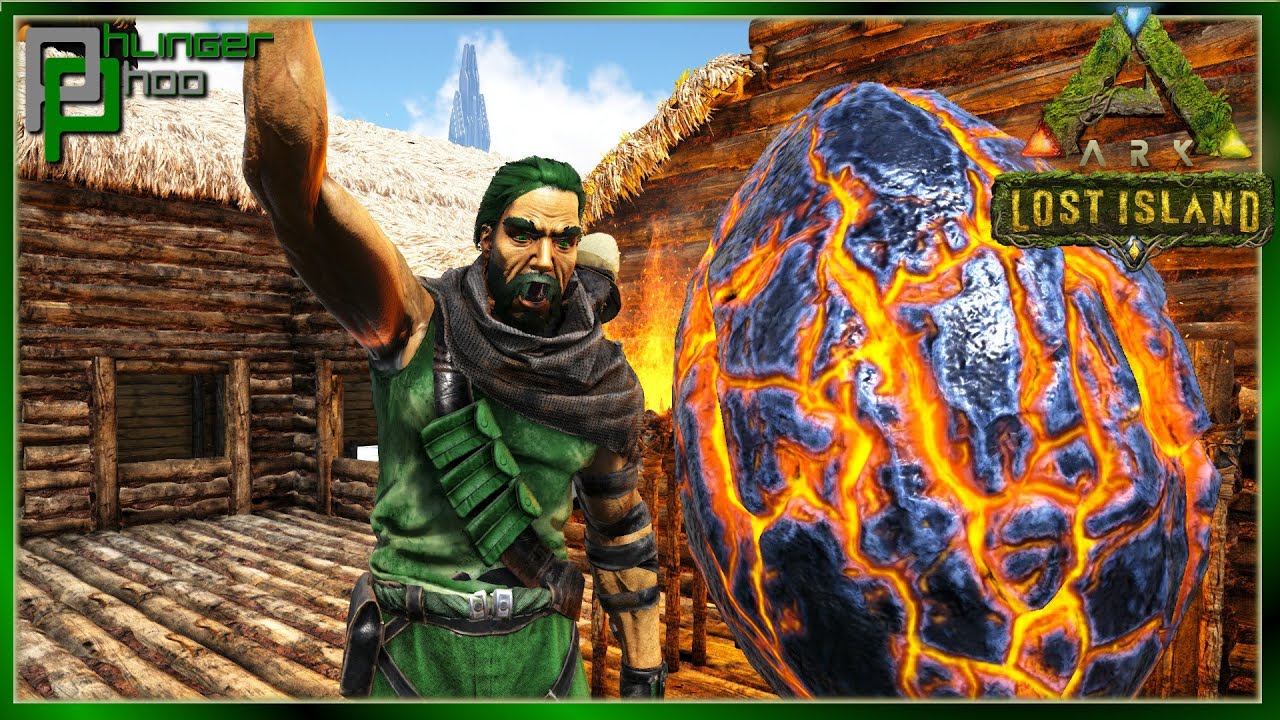 RAIDING THE VOLCANO on Ark's Lost Island 32